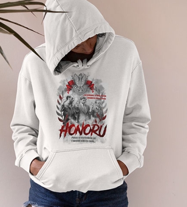 Damska bluza z kapturem PRZYSIĘGA